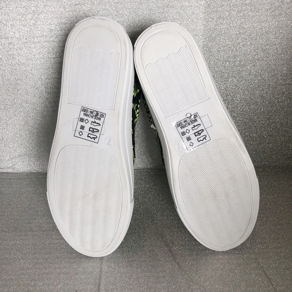 SOLD 🛍NWOT Qupid platform neon green sneakers - Picture 5 of 7